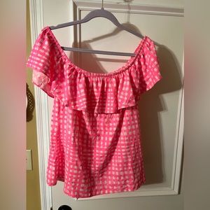 Lilly Pulitzer off shoulder top